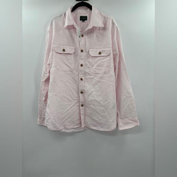 J.Crew Linen-cotton blend twill workshirt - Picture 6 of 7